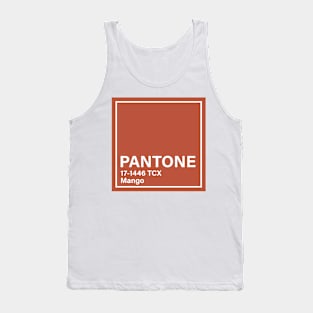 pantone 17-1446 TCX Mango Tank Top